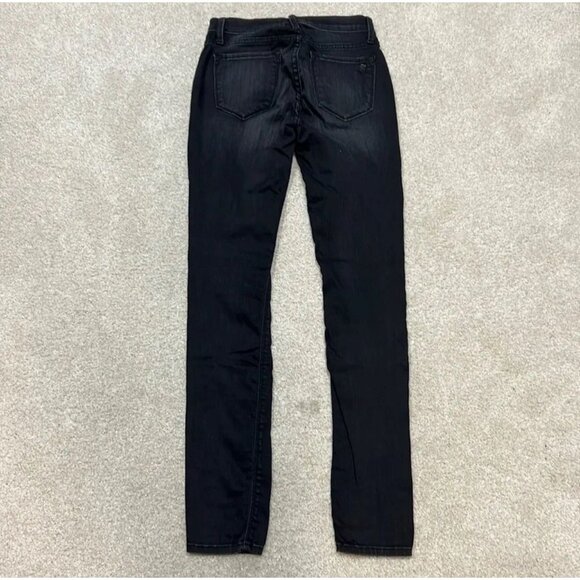 Black Orchid Jeans Black Skinny Distressed Pockets Women’s Size 25 - Picture 8 of 12